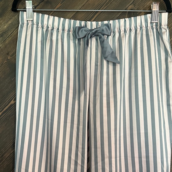 Victoria's Secret Striped Pajama Set - Pink and White - Picture 7 of 8